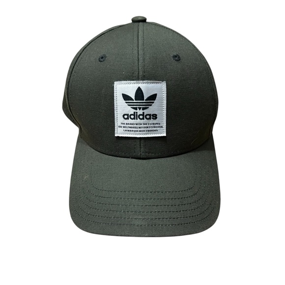 adidas Other - ADIDAS 5 Panel Original Trefoil Patch Cargo SnapBack in Olive Green